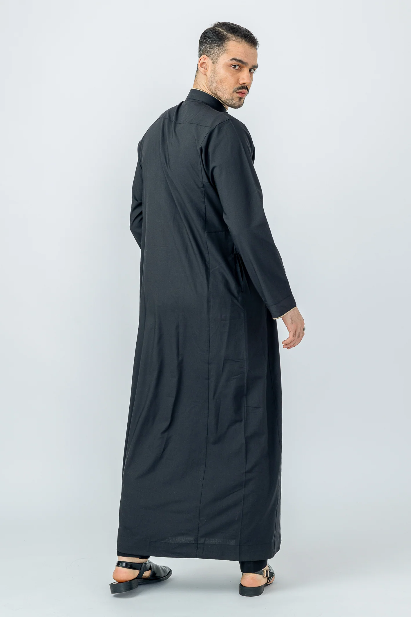 Black Al Huruf Jubba - Image 3