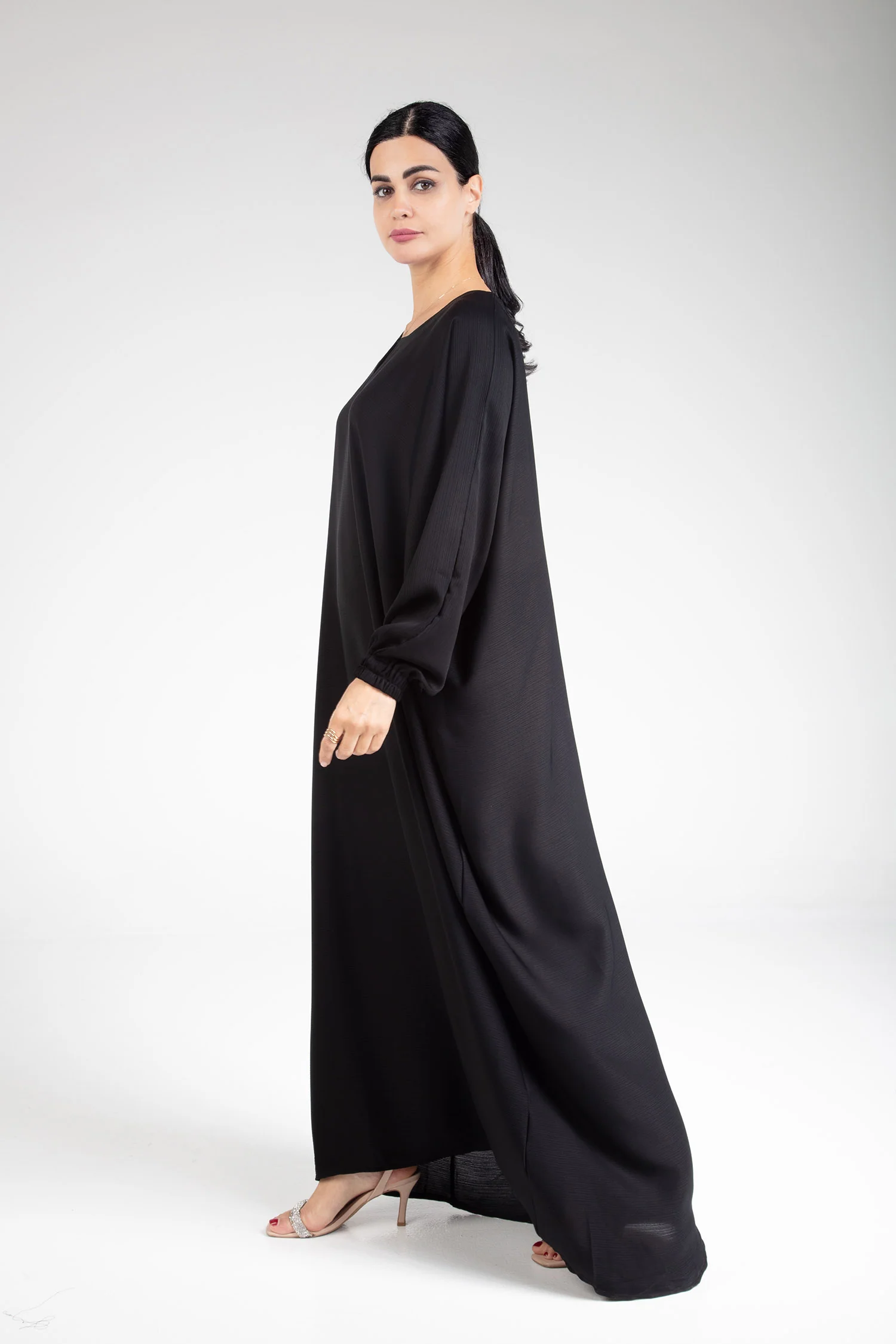Black Farasha Abaya - Image 3