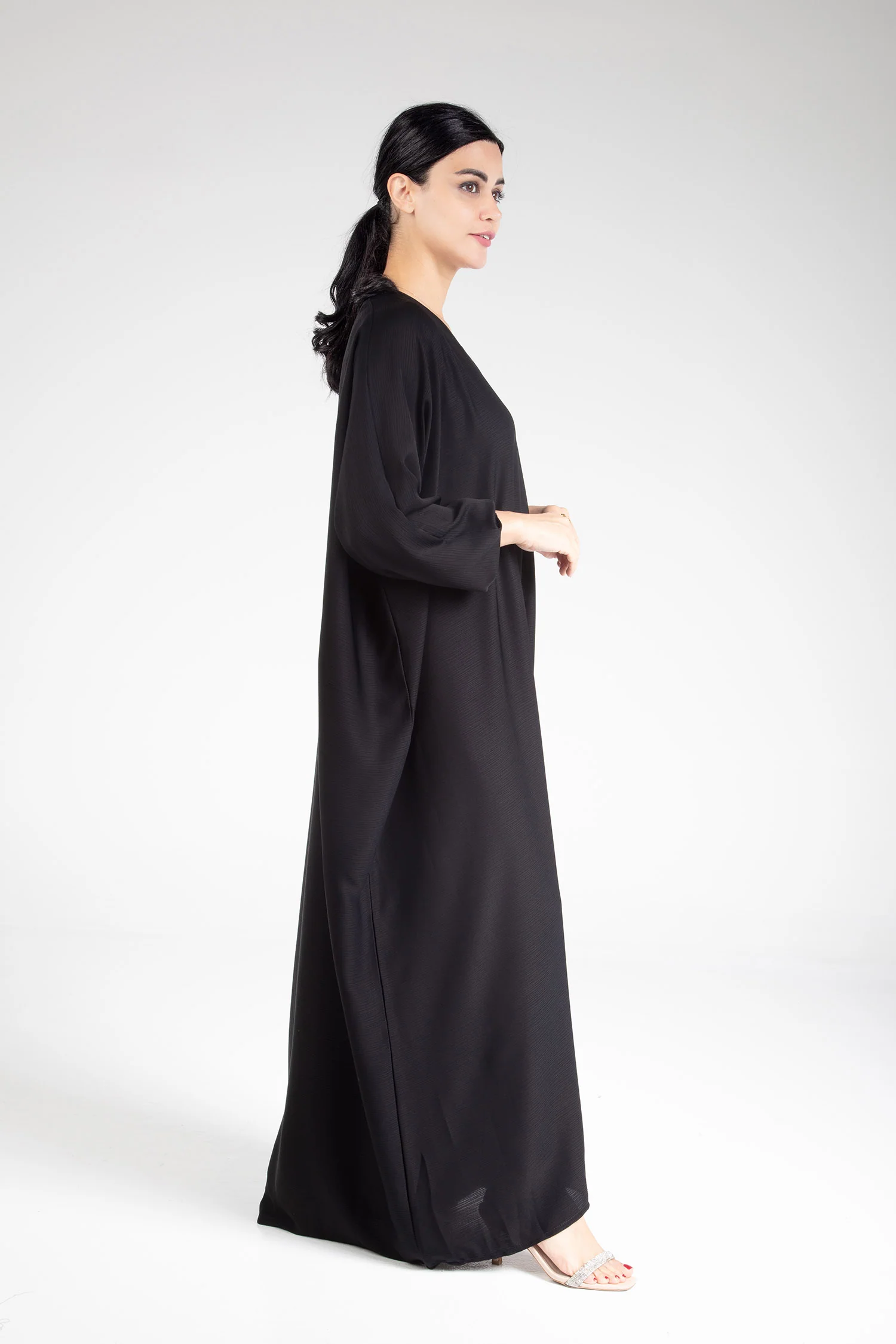 Black Farasha Abaya - Image 4