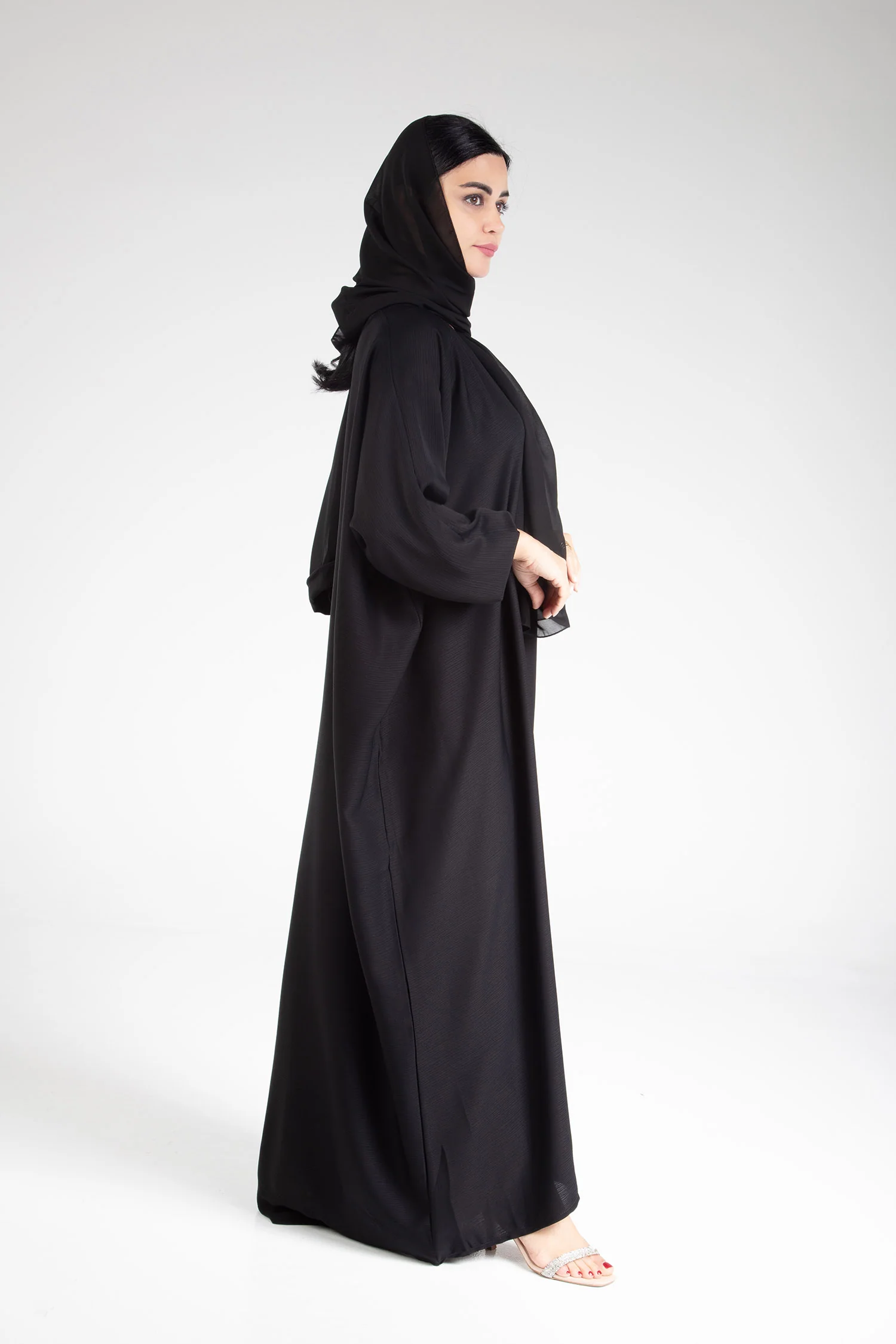Black Farasha Abaya - Image 5