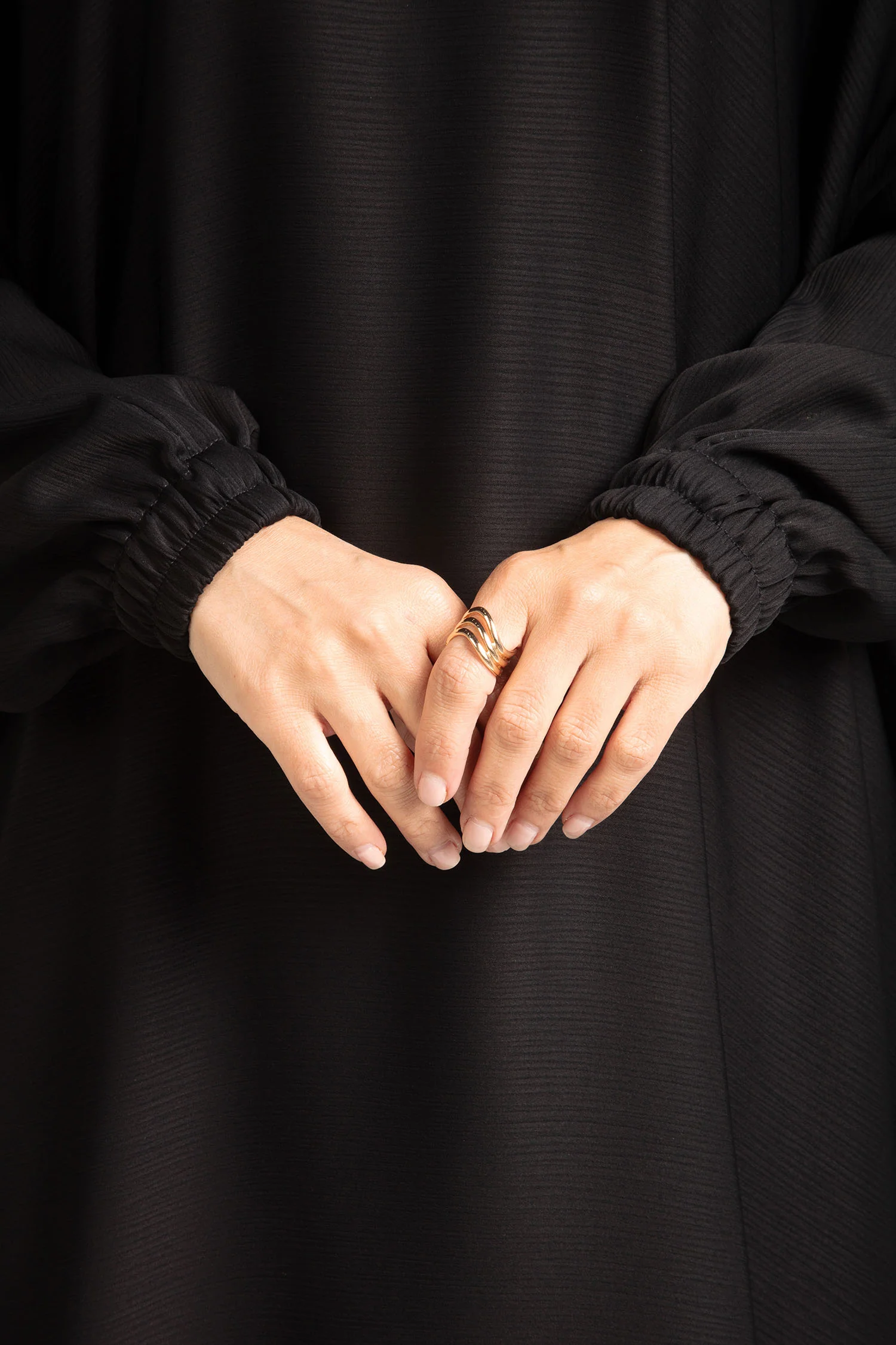 Black Farasha Abaya - Image 7