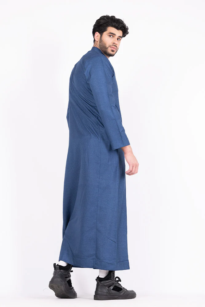 Cobalt Blue Winter Thobe - Image 3