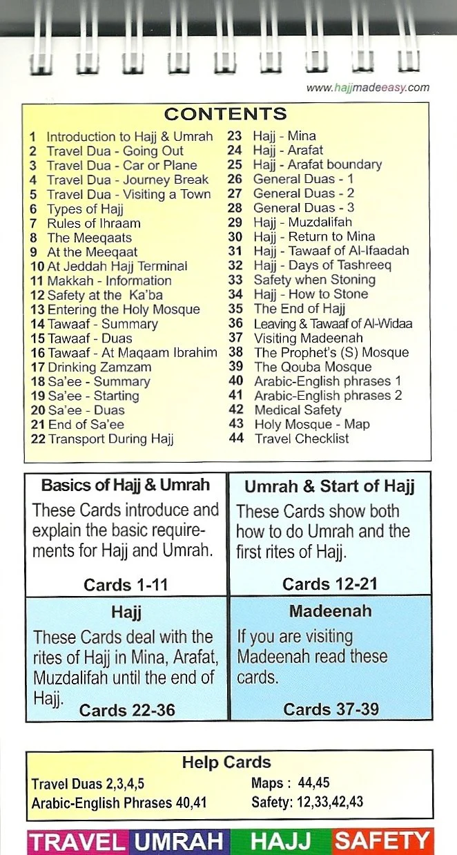 Hajj & Umrah Made Easy - Portable Neck Guide - Image 3