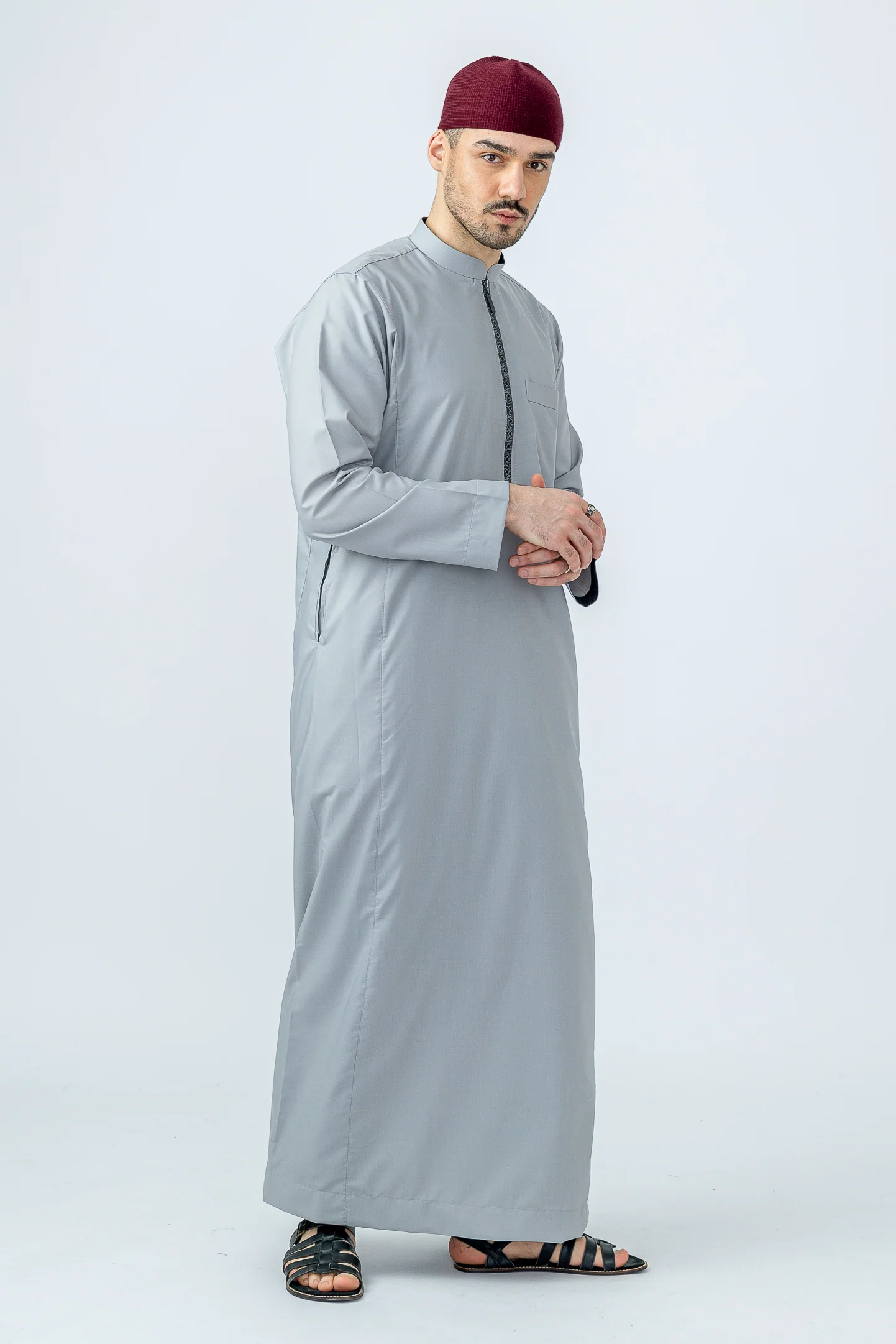 Heather Urban Print Thobe - Image 3